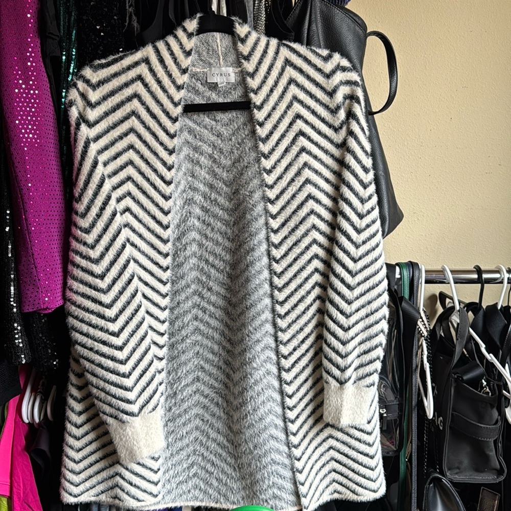 NWOT SUPERSOFT CYRUS STRIPED SWEATER